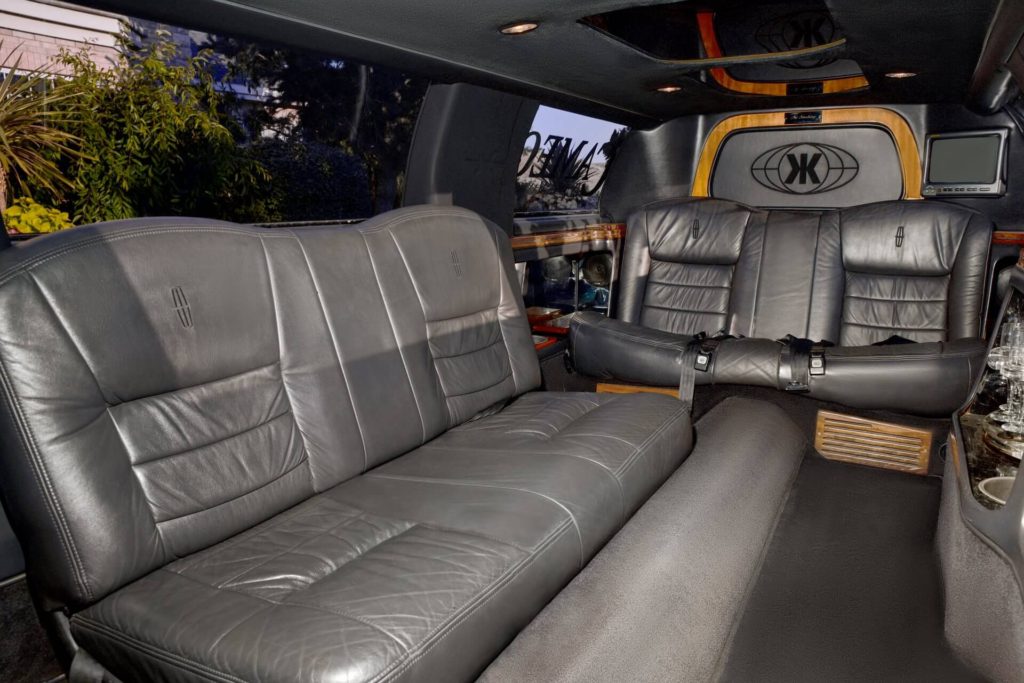 Cameo Heights Mansion Stretch Limo Interior